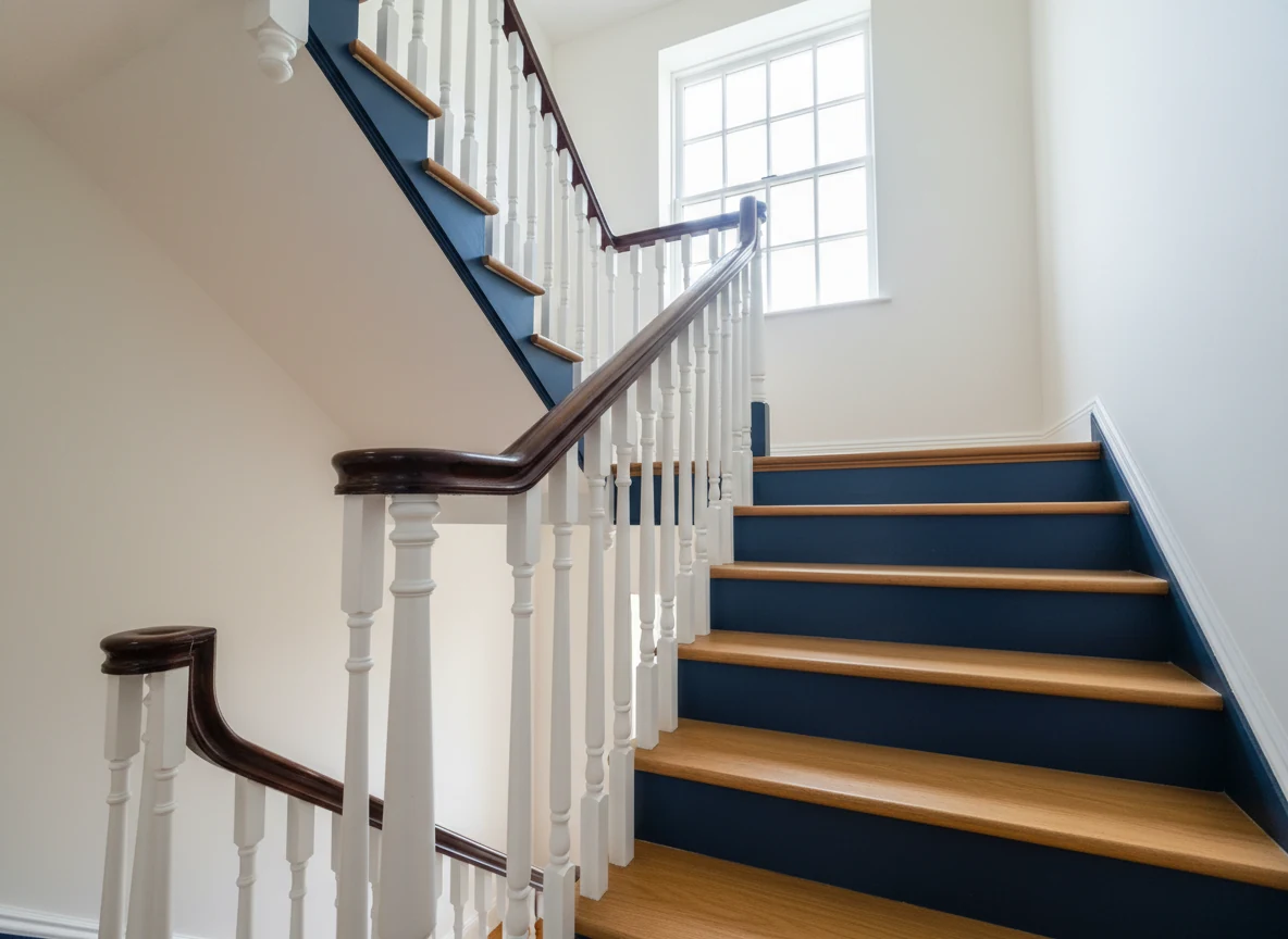 Staircase renovation in Maidenhead by Maidenhead Painters